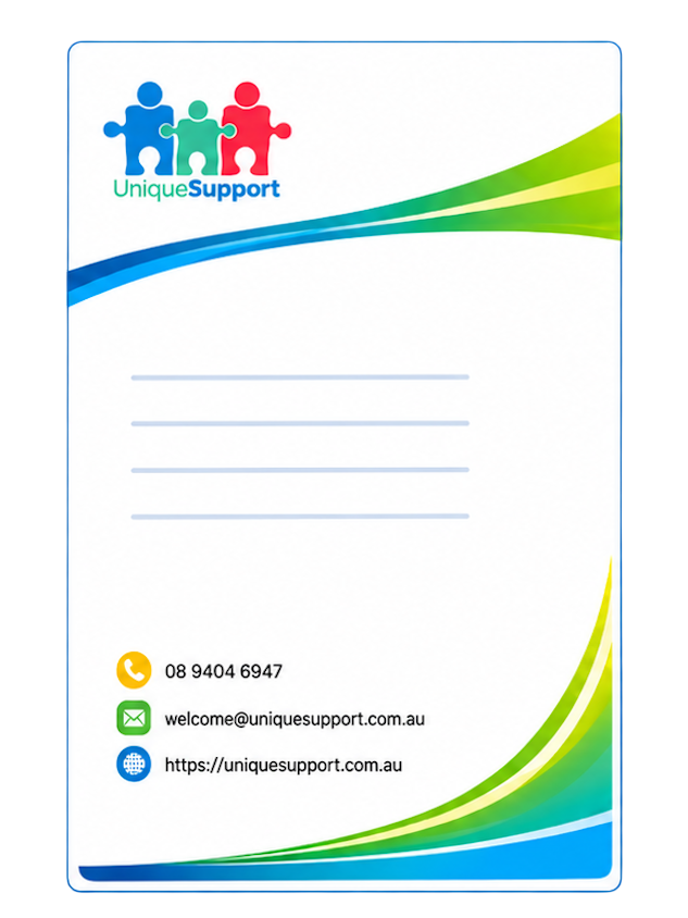 Single Page Letterhead